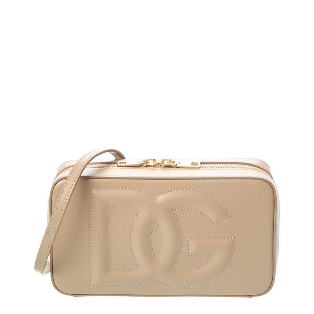 Dolce & Gabbana Dg Small Leather Camera Bag, Brown